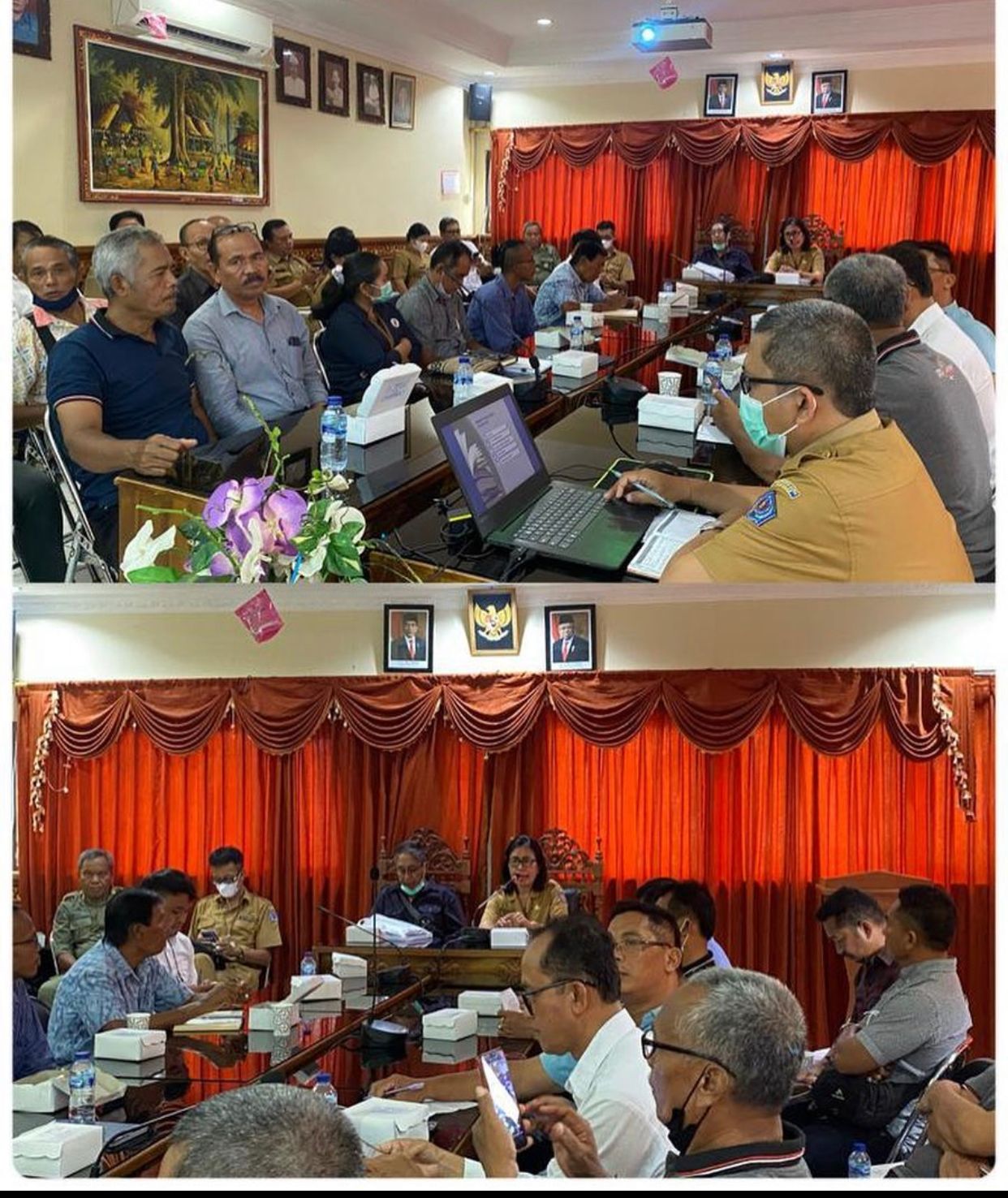 Rapat Persiapan bimtek Pengelola Pasar Desa Se-kota Denpasar 