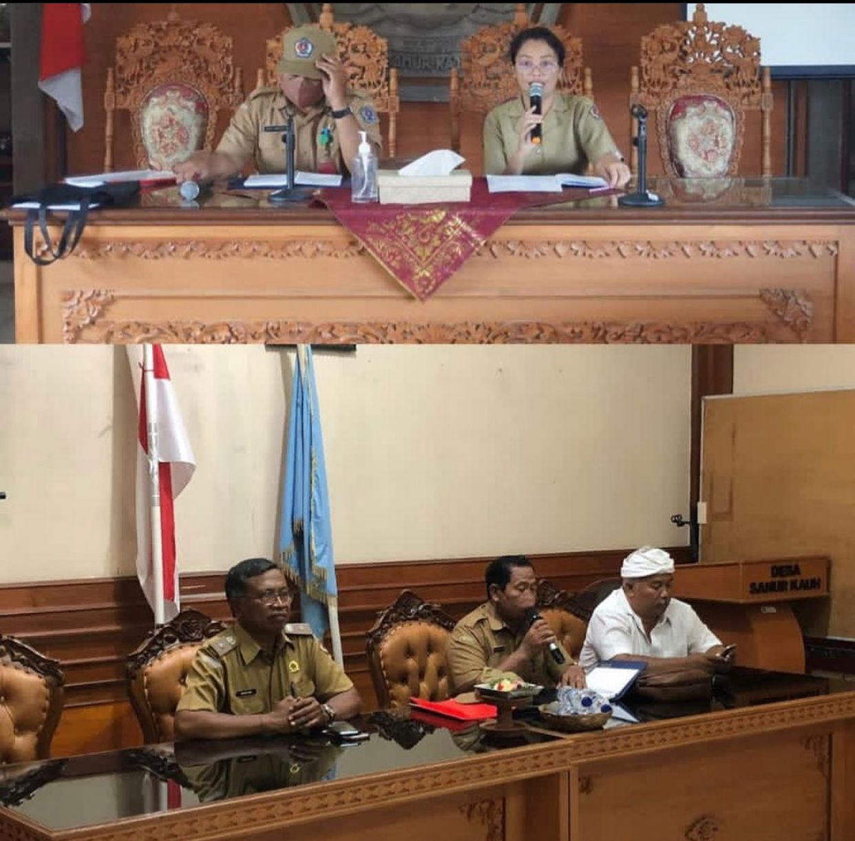 Pembinaan dan pengawasan administrasi pemerintahan Desa Sanur Kaja, Desa Sanur Kauh dan Desa Sidakarya.