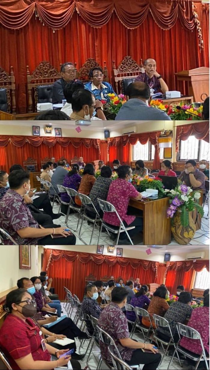 Rapat Koordinasi TerkaitTahapan Pengadaan dan Distribusi Dalam PelaksanaanPemilihan Perbekel