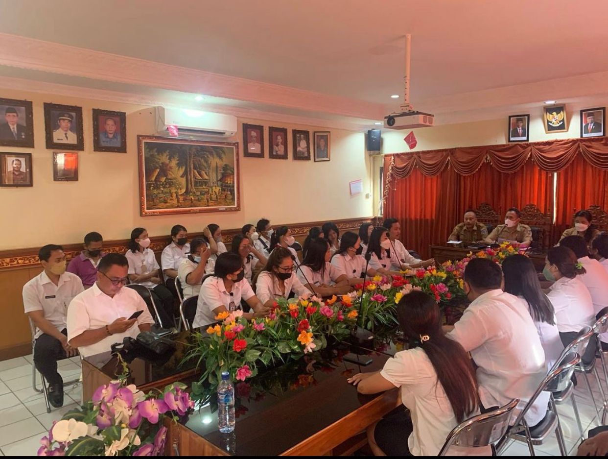 Rapat monitoring dan evaluasi disiplin seluruh pegawai non ASN