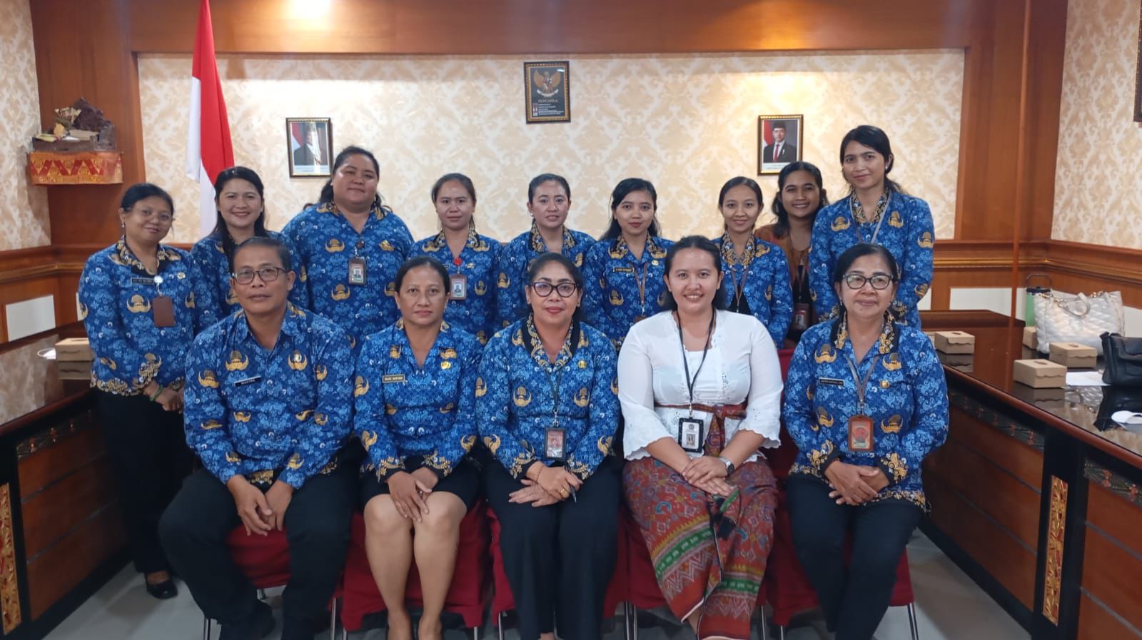 Pembinaan LPM berprestasi tingkat II di Desa Dauh Puri Kauh