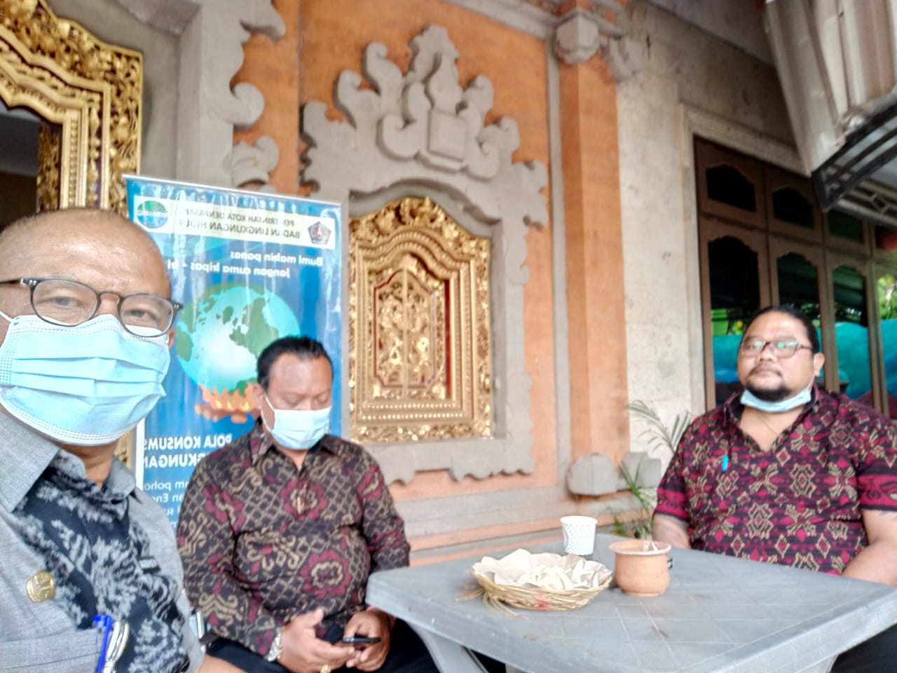 Koordinasi di Desa SIDAKARYA