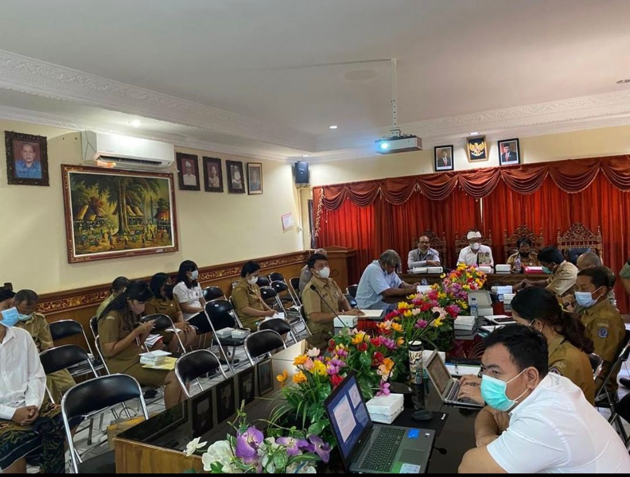 Rapat Persiapan Pemilihan Perbekel bersama Tim Pilkel Tingkat Kota Denpasar